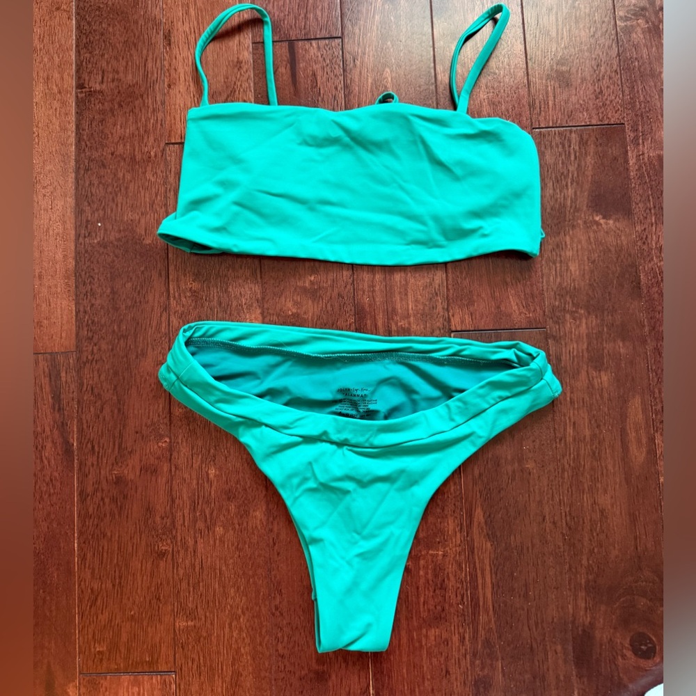 Jolyn turquoise Alanna bikini